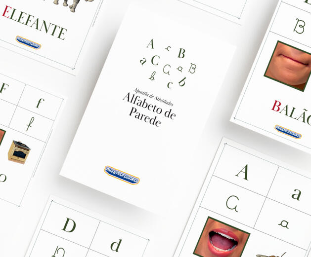 Alfabeto Fônico de Parede | R$14,90
