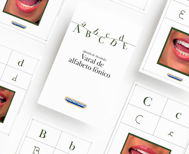 Varal de Alfabeto Fônico | R$14,90